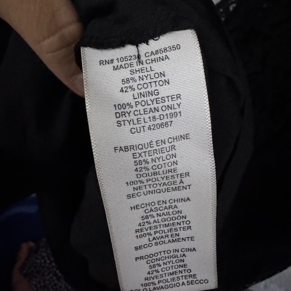 Joie Women's Fahfia B Sleeveless Lace DRESS S SMALL BLACK LACE - Picture 14 of 15